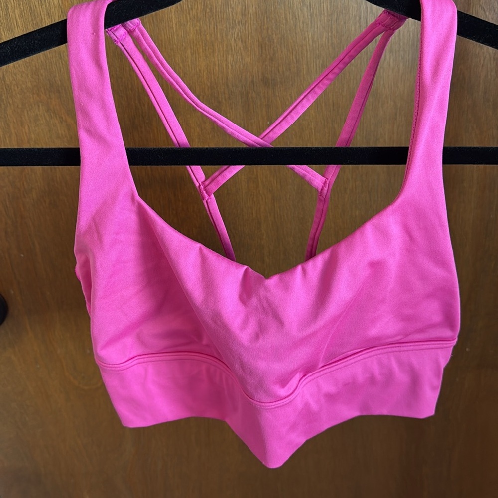 All in Motion Fuchsia Sports Bra